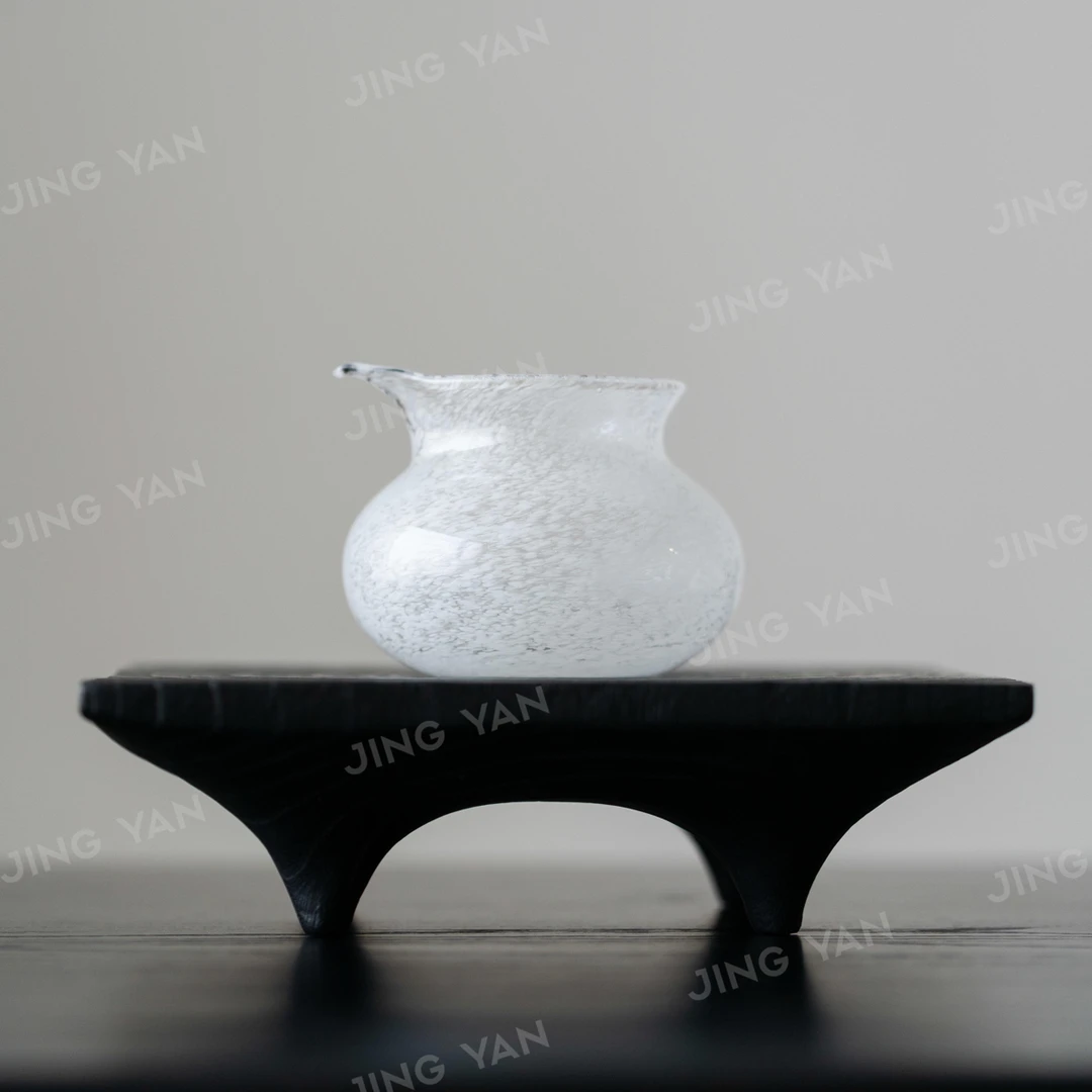 晶焱·雪融系列·圆墩墩·高硼硅玻璃耐高温公道杯
