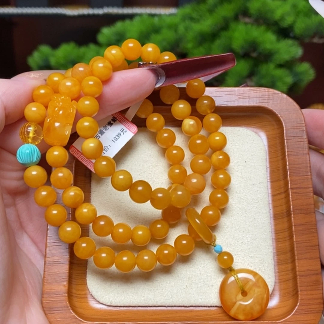 【闪购商品】手链蜜蜡未镶嵌手串