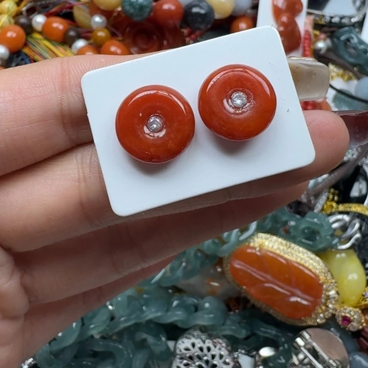 翡翠未镶嵌项链翡翠