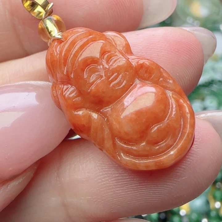 翡翠未镶嵌颈饰天然A货22