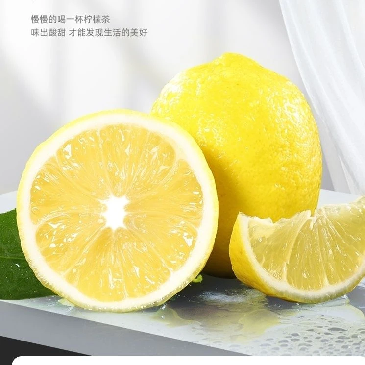 [清凉一夏 ]新鲜安岳黄柠檬提神柠香浓郁新鲜黄柠檬香水柠檬TT