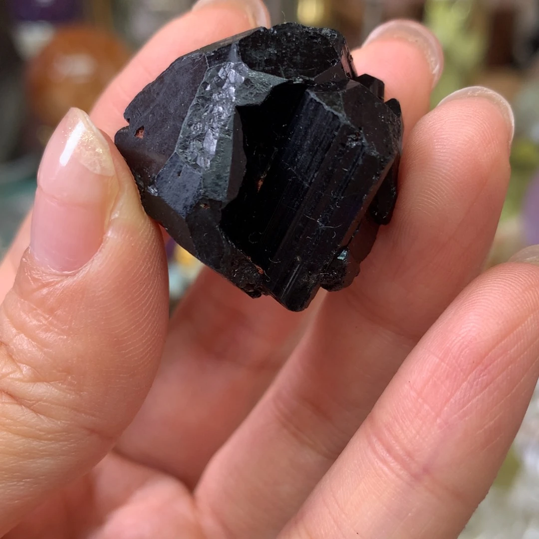 摆件未镶嵌碧玺黑碧玺