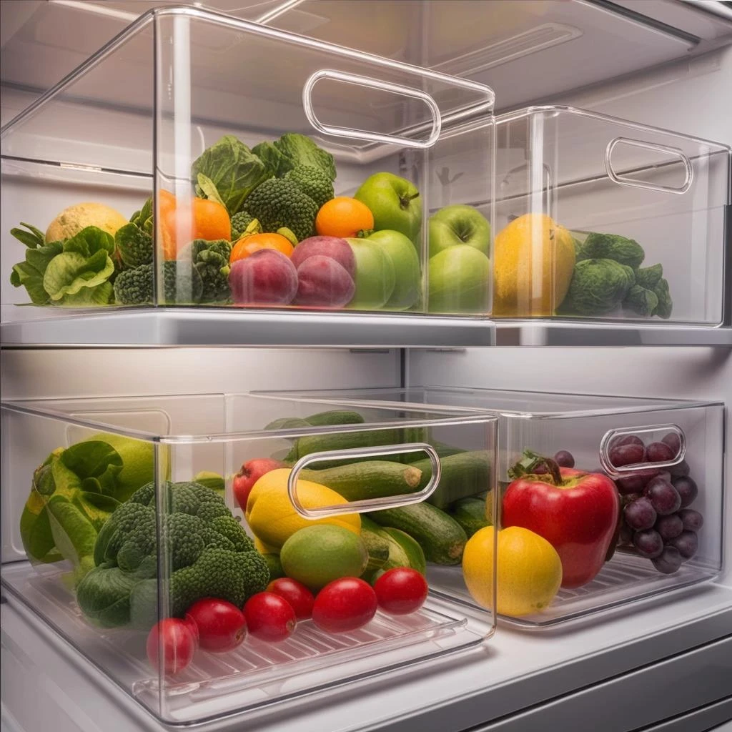 冰箱整理盒收纳盒鸡蛋保鲜盒食品级冷冻专用厨房蔬菜分装储物神器