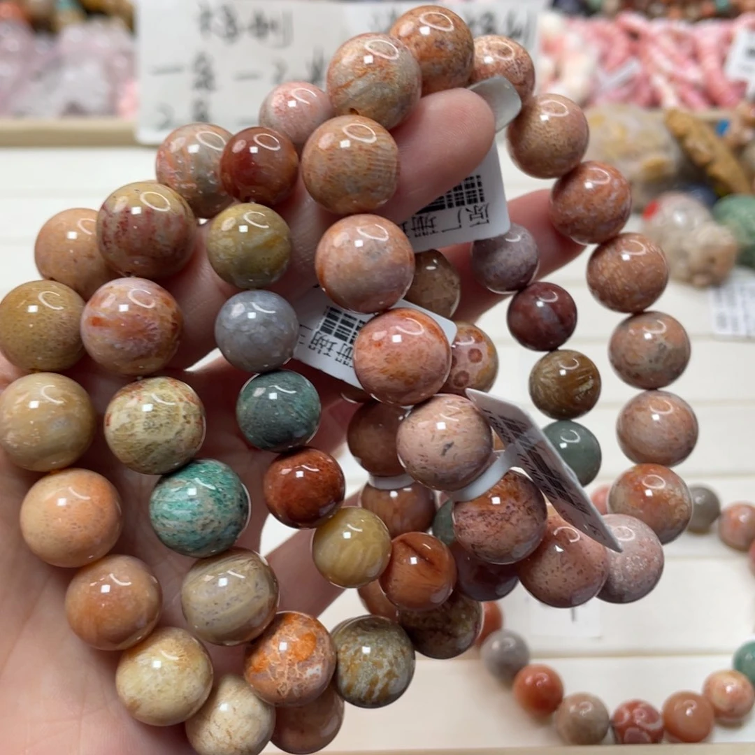 未镶嵌手链硅化玉G***0045