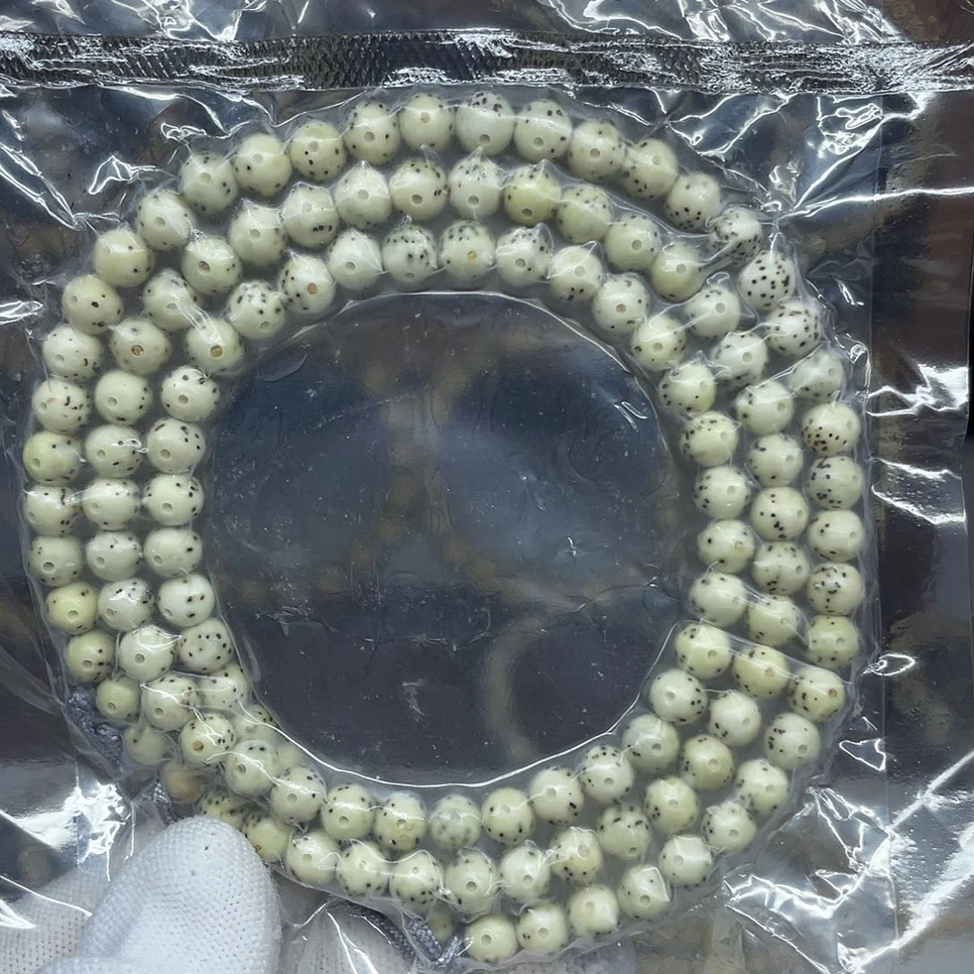 手串星月菩提6圆珠，大眼睛
