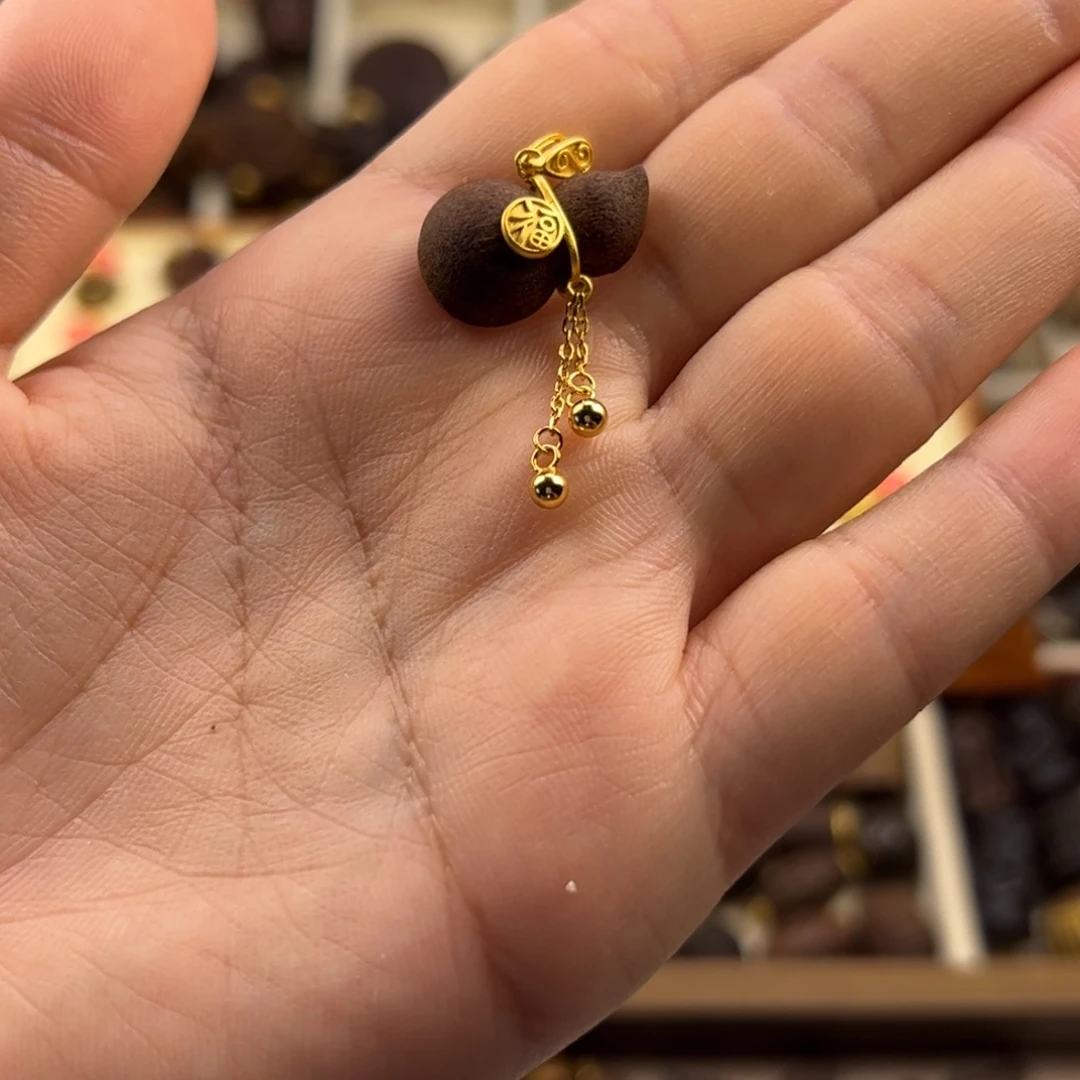 空***兰银S925葫芦随行脖挂配饰