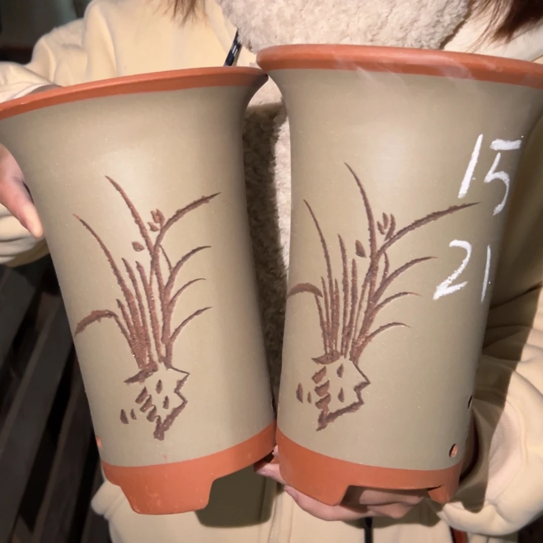 宜兴川阁紫砂花盆