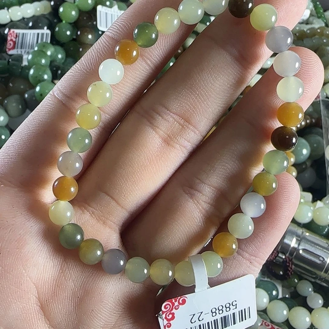 和田玉手链未镶嵌189