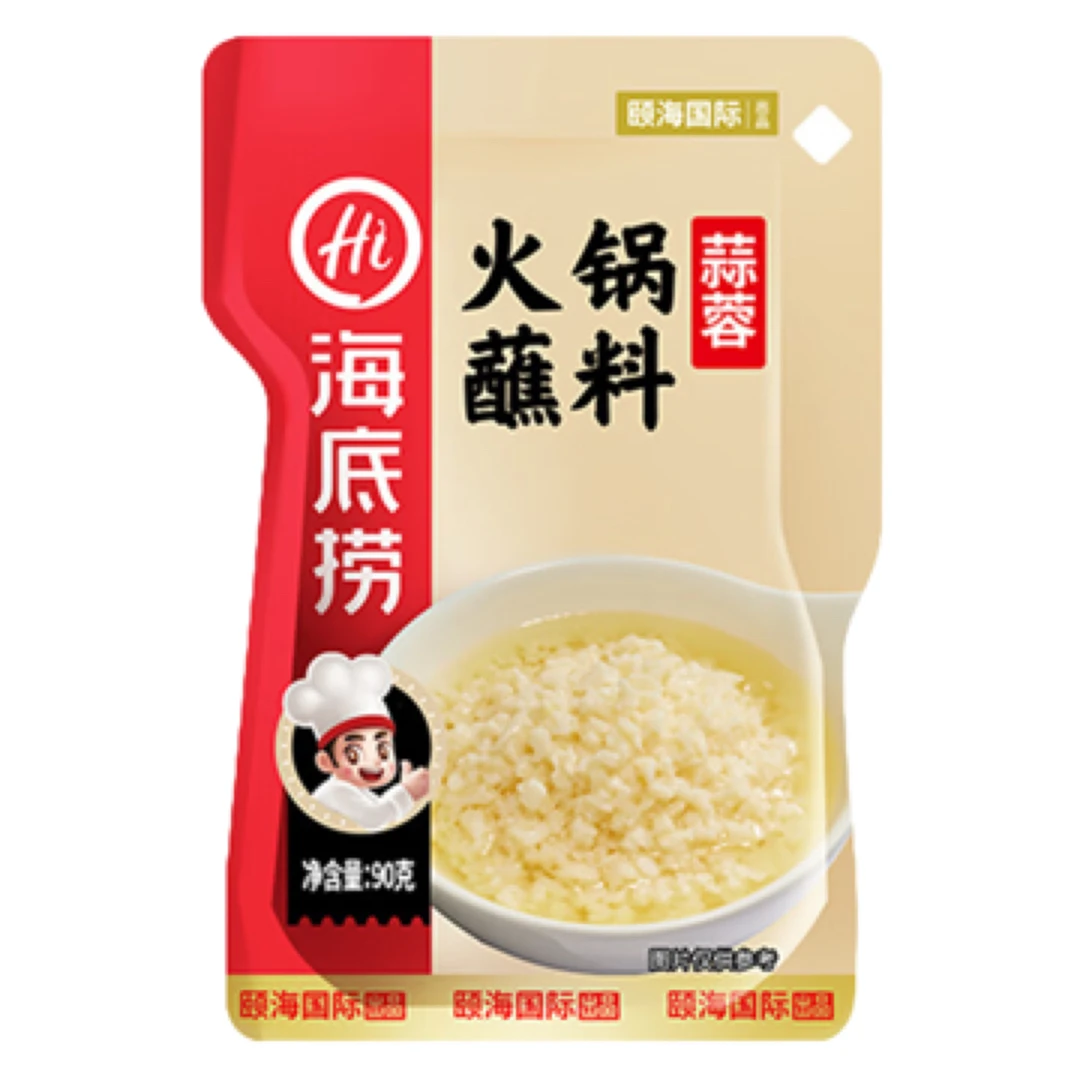 海底捞火锅蘸料蒜蓉口味 90g