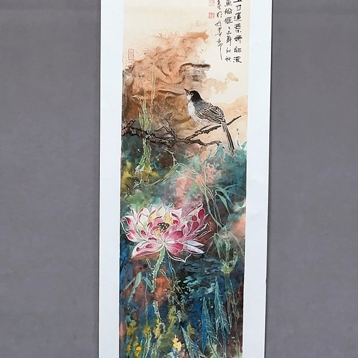 国画亲笔手绘放心去藏