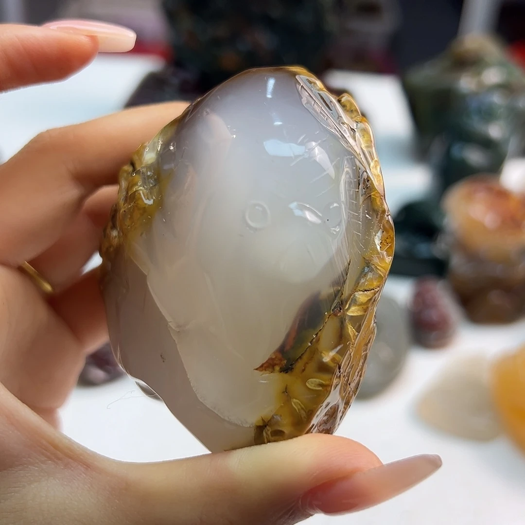 玛瑙/玉髓未镶嵌颈饰