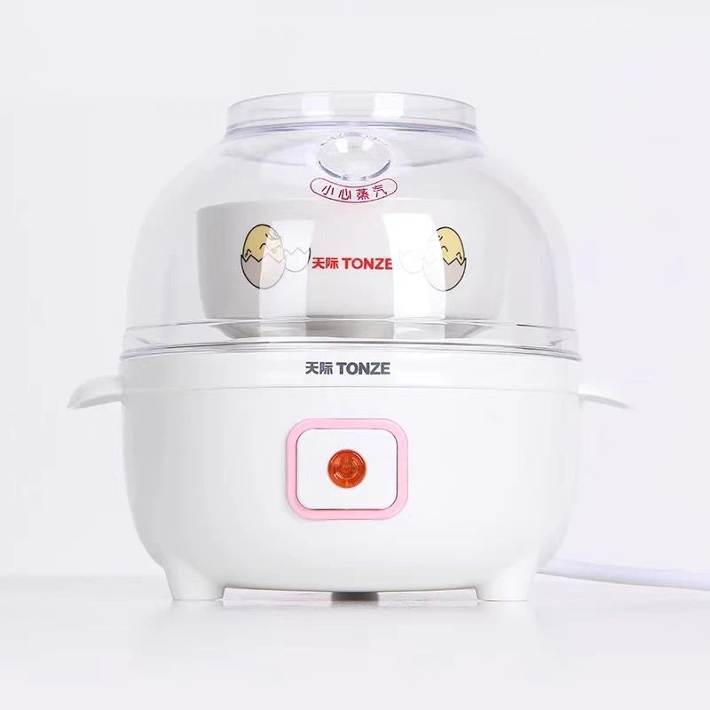 天际颜值迷你蒸蛋器煮蛋器自动断电早餐神器5枚6枚蛋家用蒸蛋器