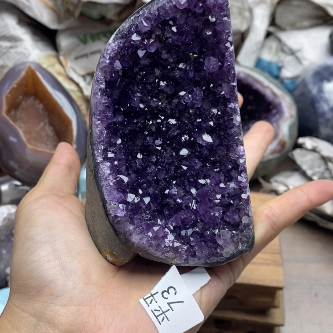 未镶嵌珠宝半成品紫晶