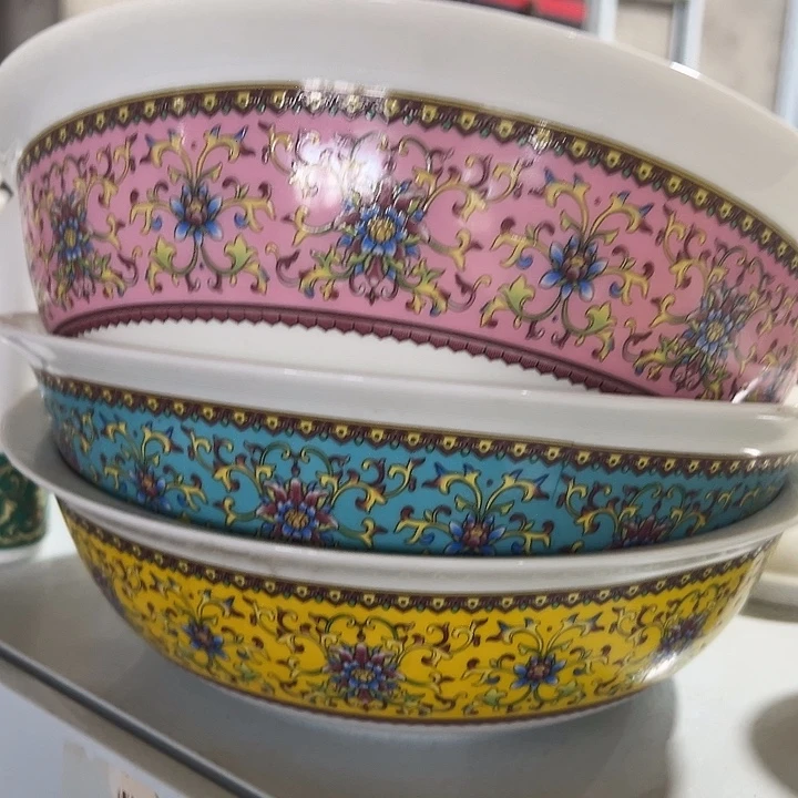 九寸汤盘三个陶瓷