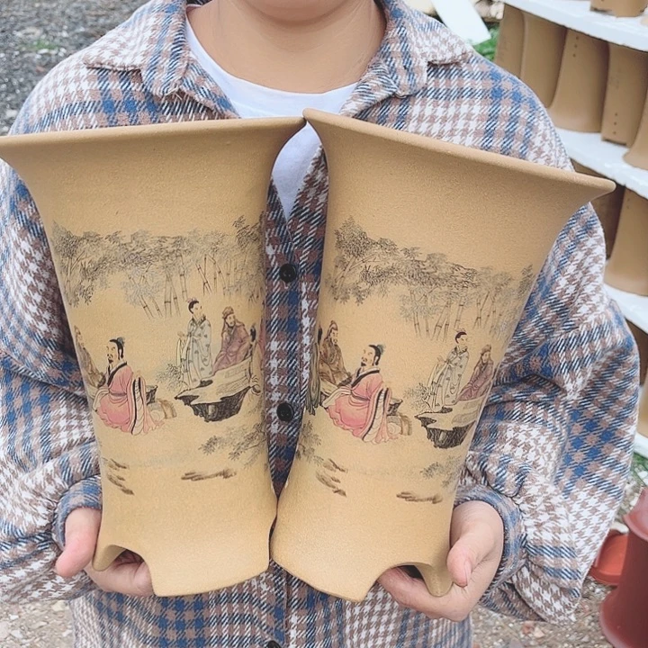 花盆紫砂宜兴紫砂精品花盆