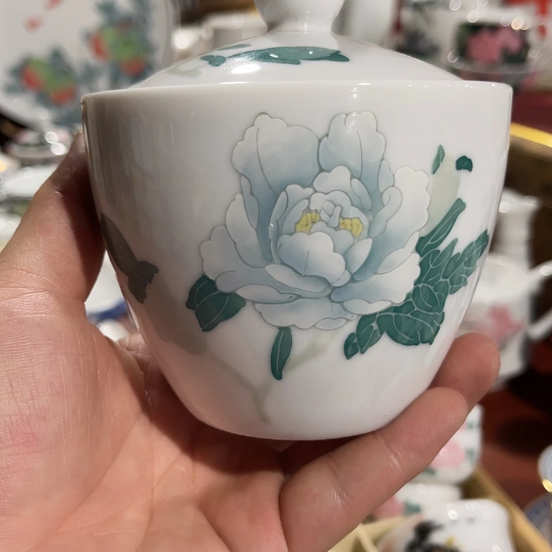 醴陵老厂瓷微瑕慎拍