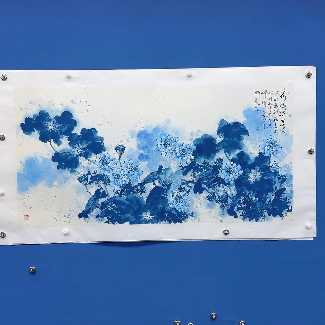 国画多次参加国内外大型展览和