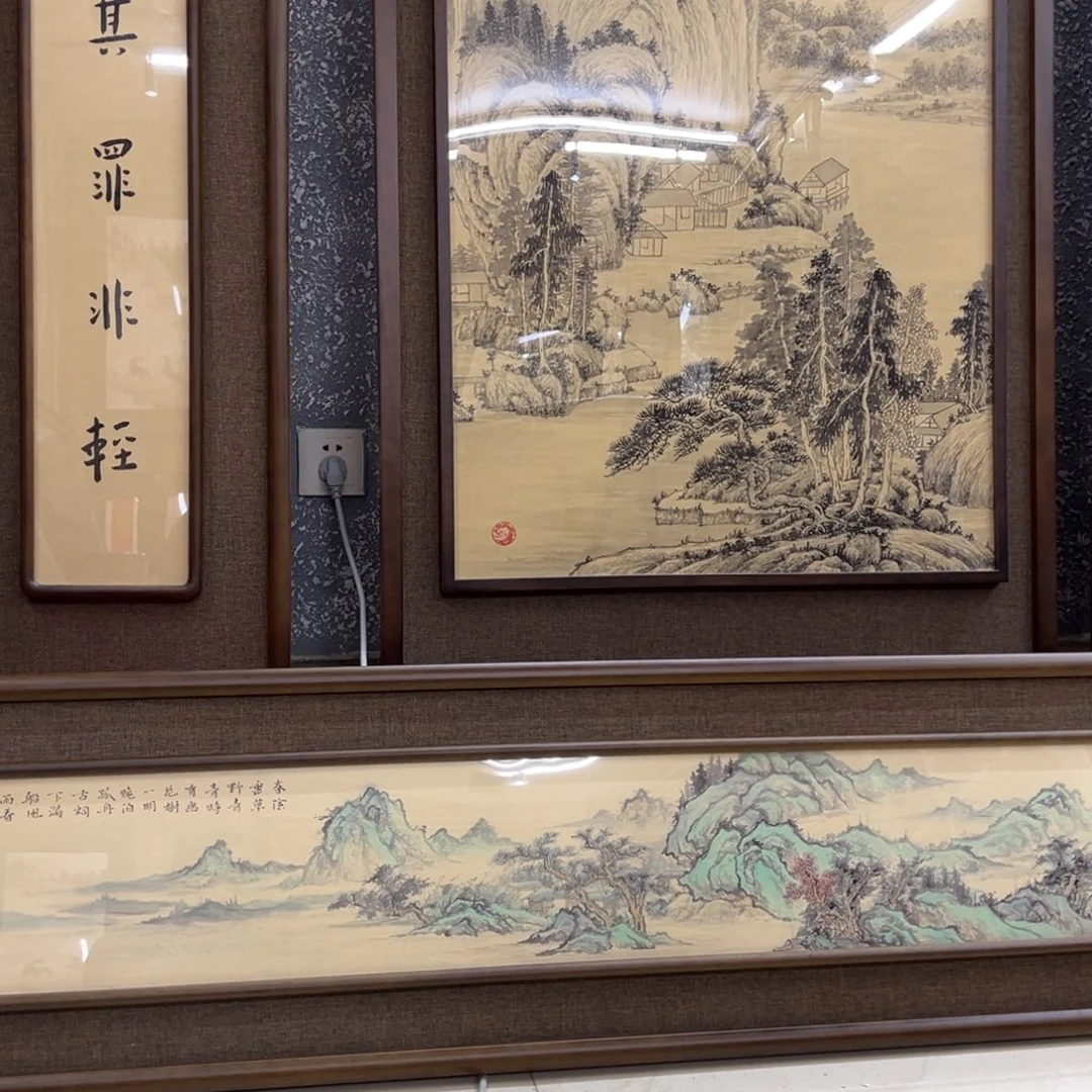 一***标国画亲笔手绘作品