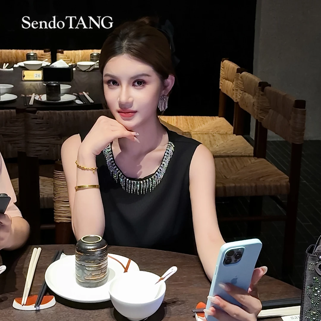 现货南油高货【如月】胖多女装夏季新款休闲气质高级感百搭连衣裙