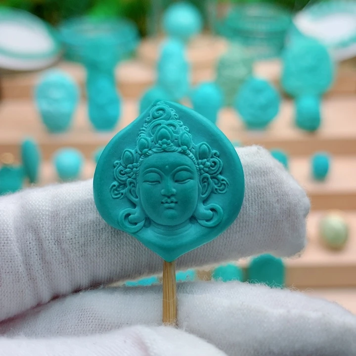 绿松石未镶嵌配饰