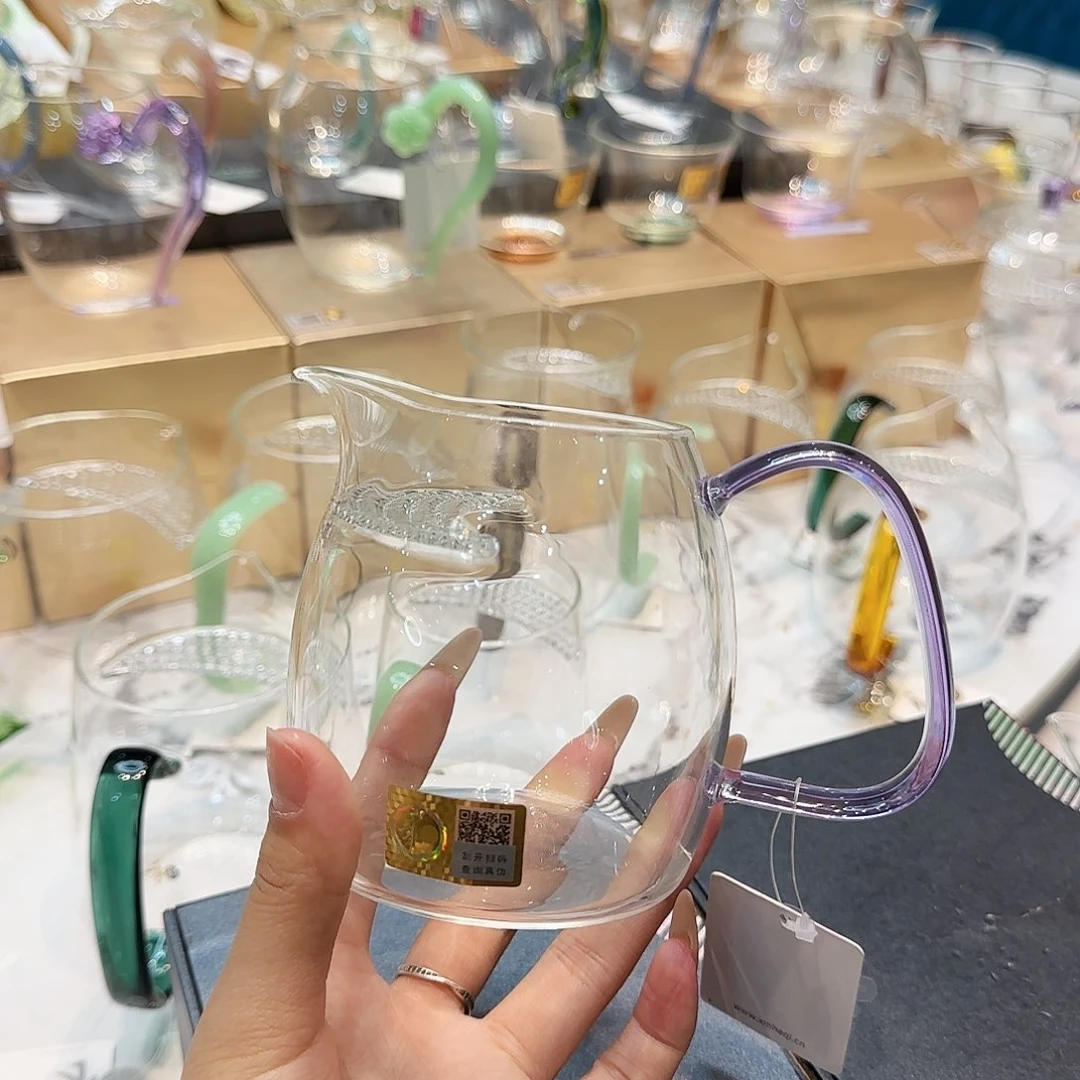 禾器浅紫色泰然月牙