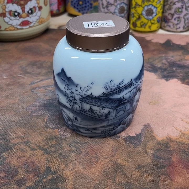 陶瓷罐茶叶罐密封罐储物罐