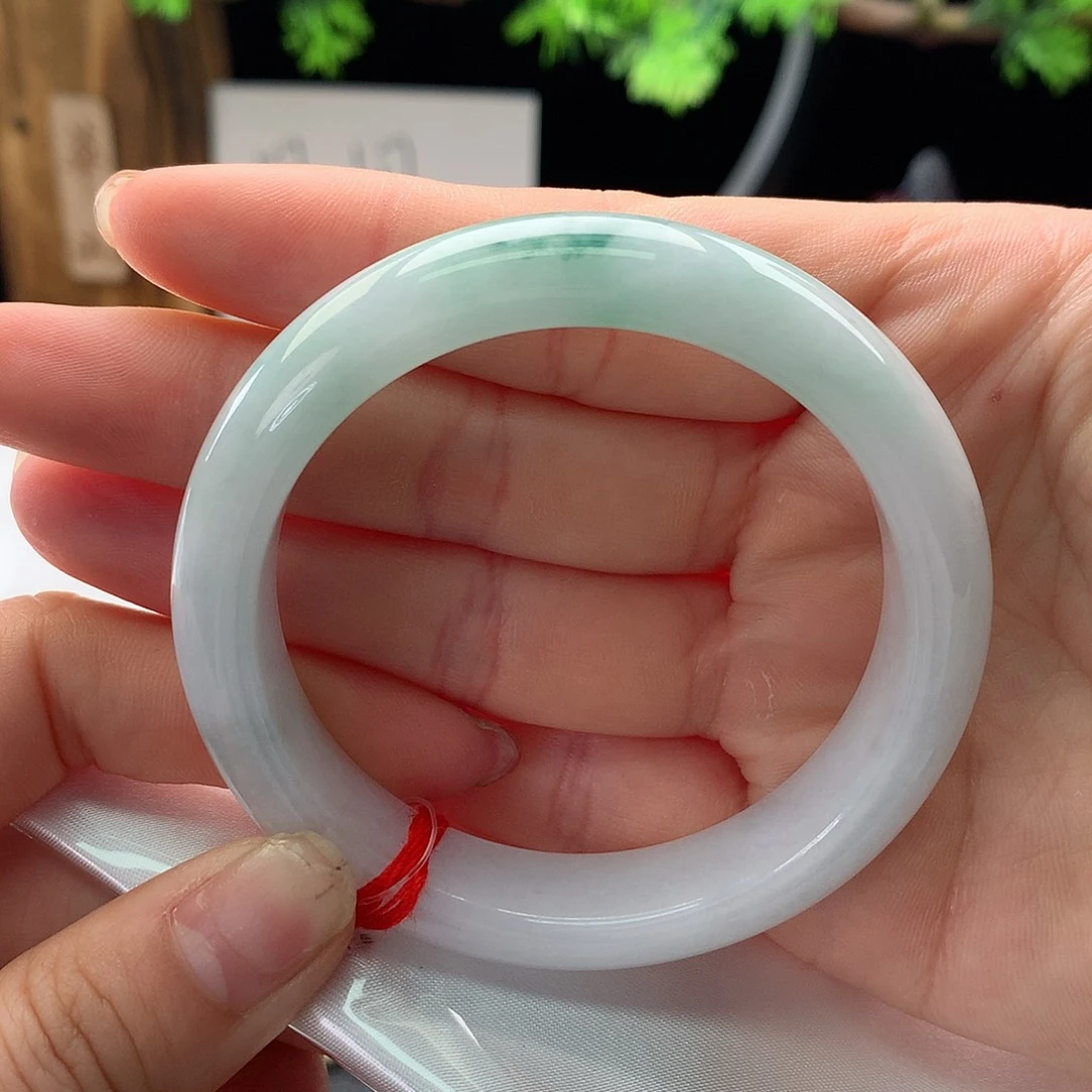 翡翠手镯未镶嵌53正圈