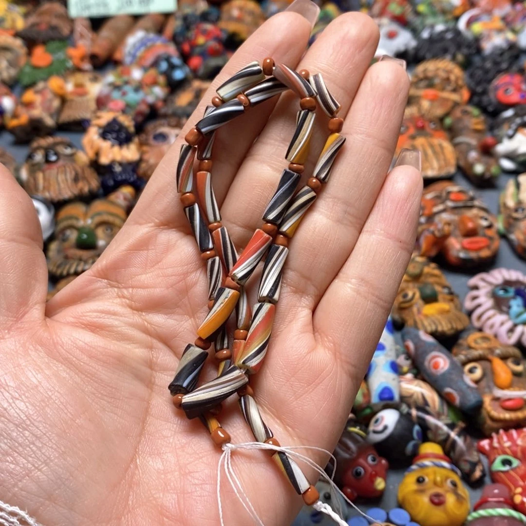 琉璃颈饰印度尼西亚链子