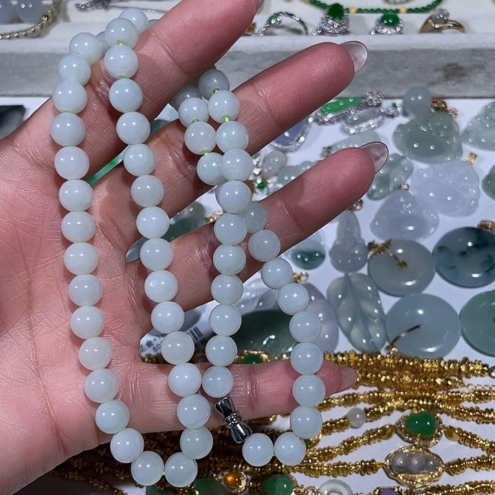 翡翠未镶嵌吊坠(不含链)珠子