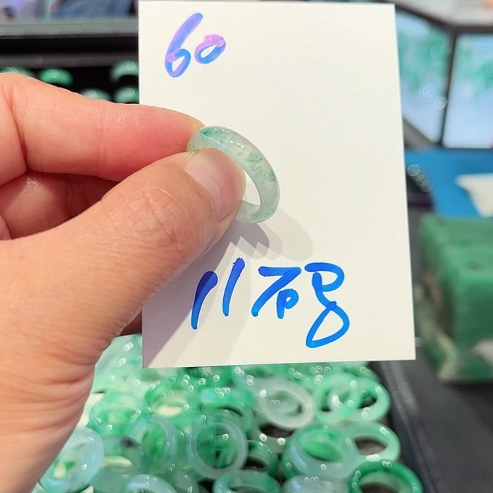 石英质玉未镶嵌戒圈