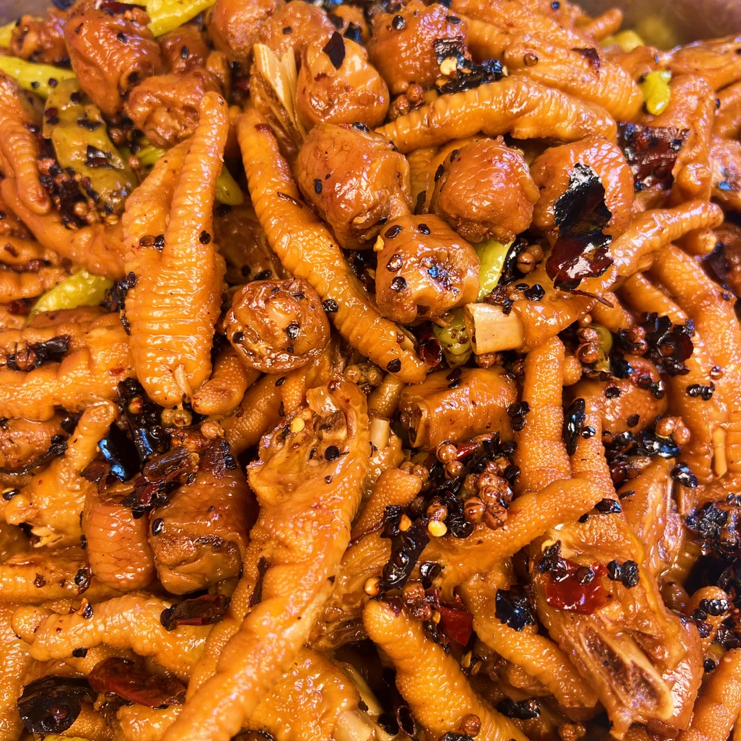 【顺丰送货上门】铜梁糊辣壳鸡爪麻辣鲜香现做现发带肘解馋零食