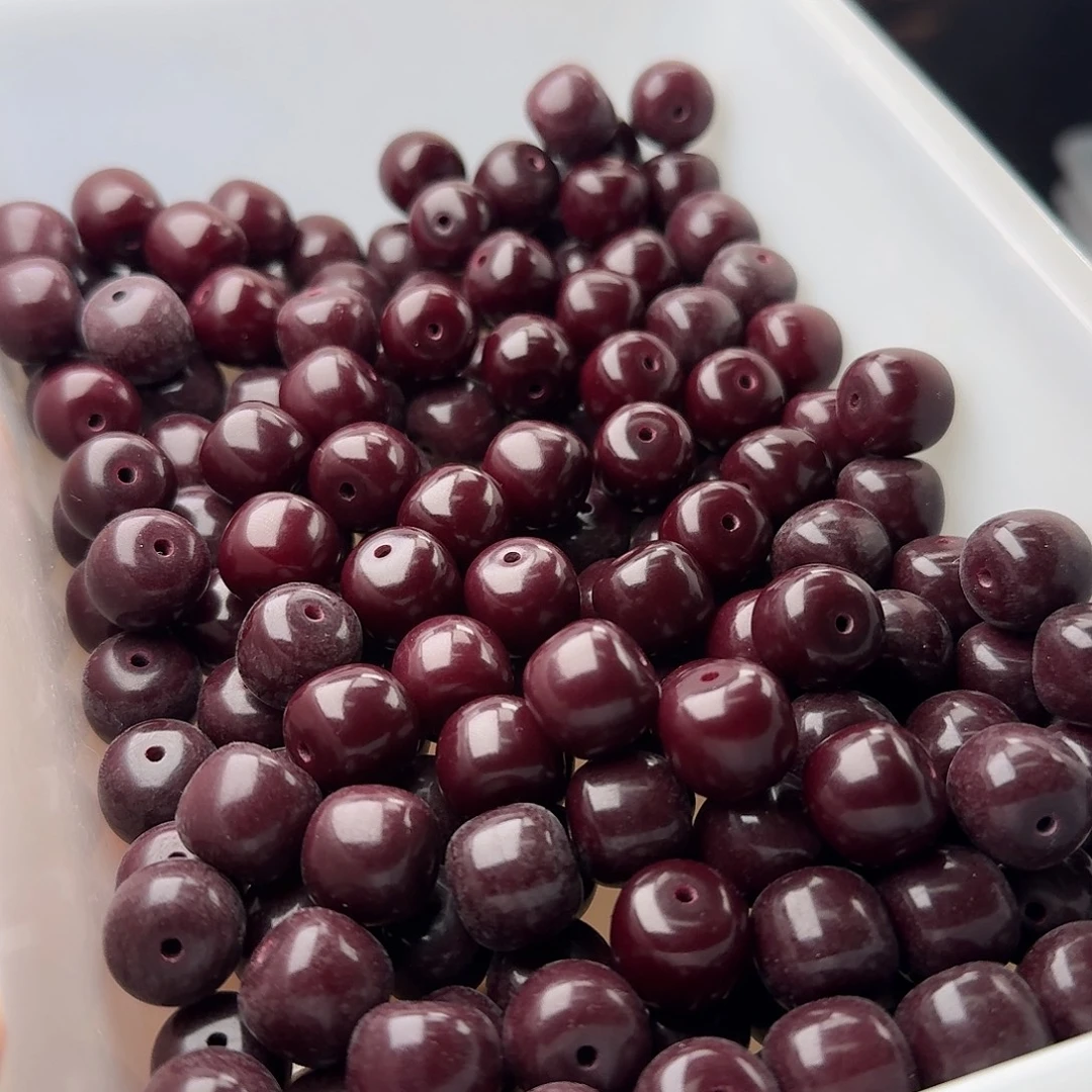 菩提根/象牙果吊坠20 颗猪肝红 14 桶