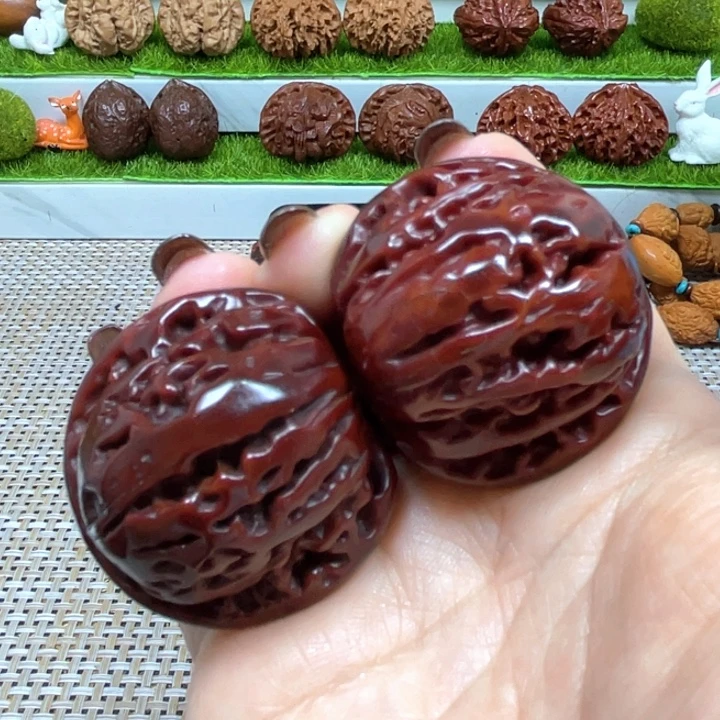 把件文玩核桃四座楼光头强