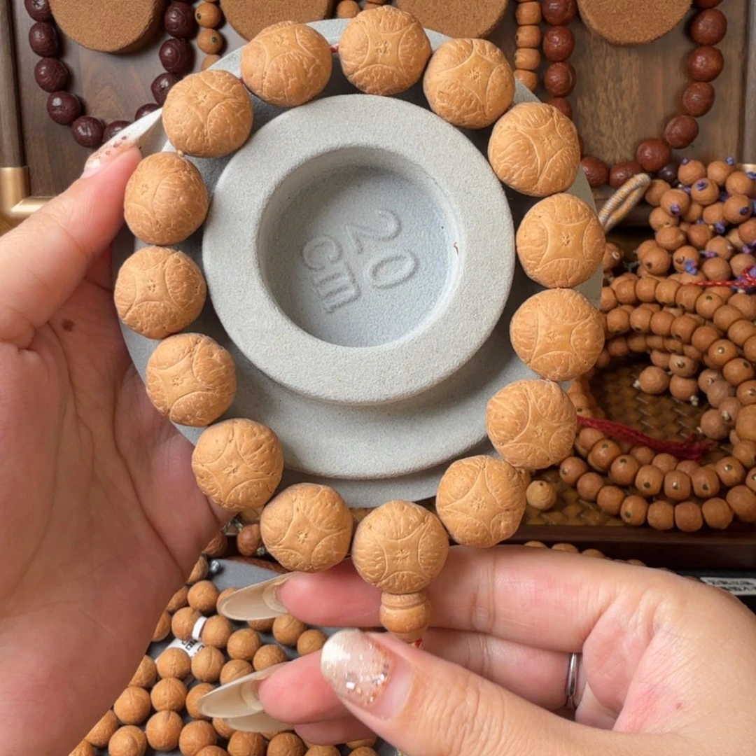 *****把件凤眼菩提18.5mm/同树麒麟眼手串