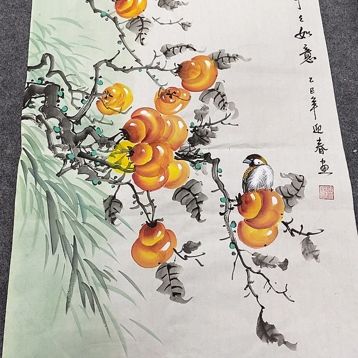 国画国画作品手绘