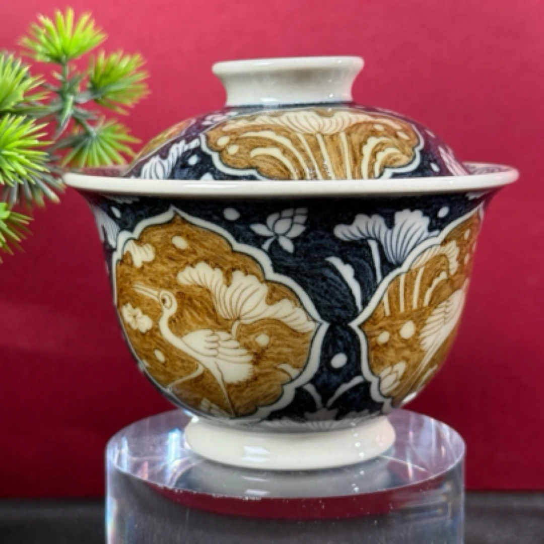 立勤堂 一路开窗盖碗 LQ253