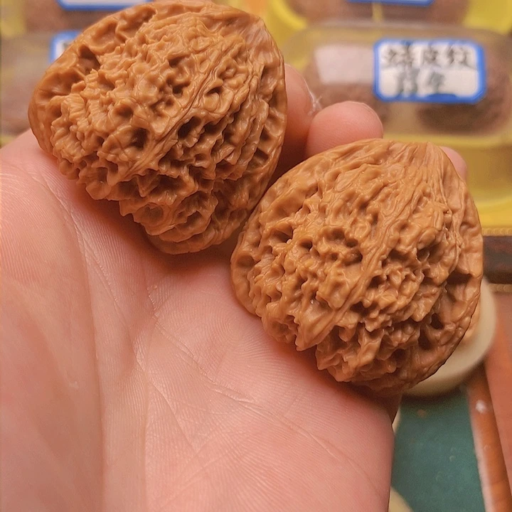 文玩核桃把件43南疆石