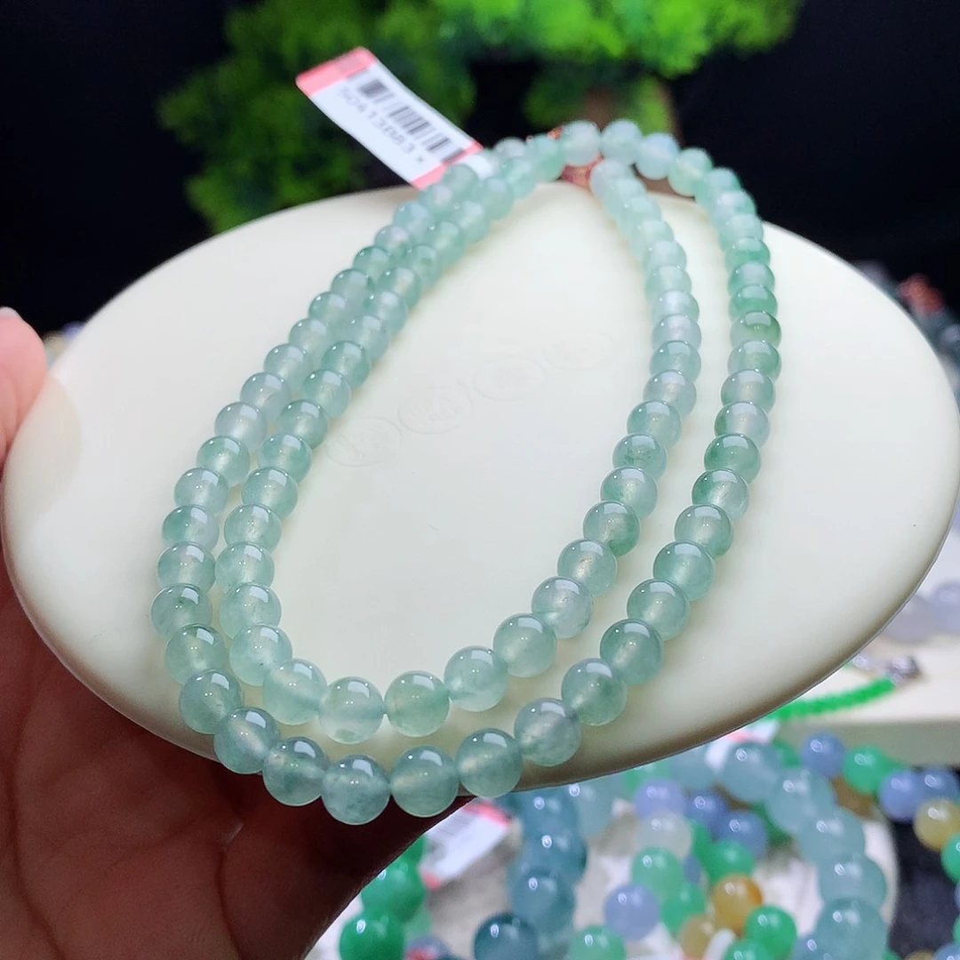 项链未镶嵌翡翠卡6mm