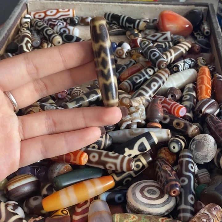 玛瑙/玉髓颈饰足银镀金镶嵌161