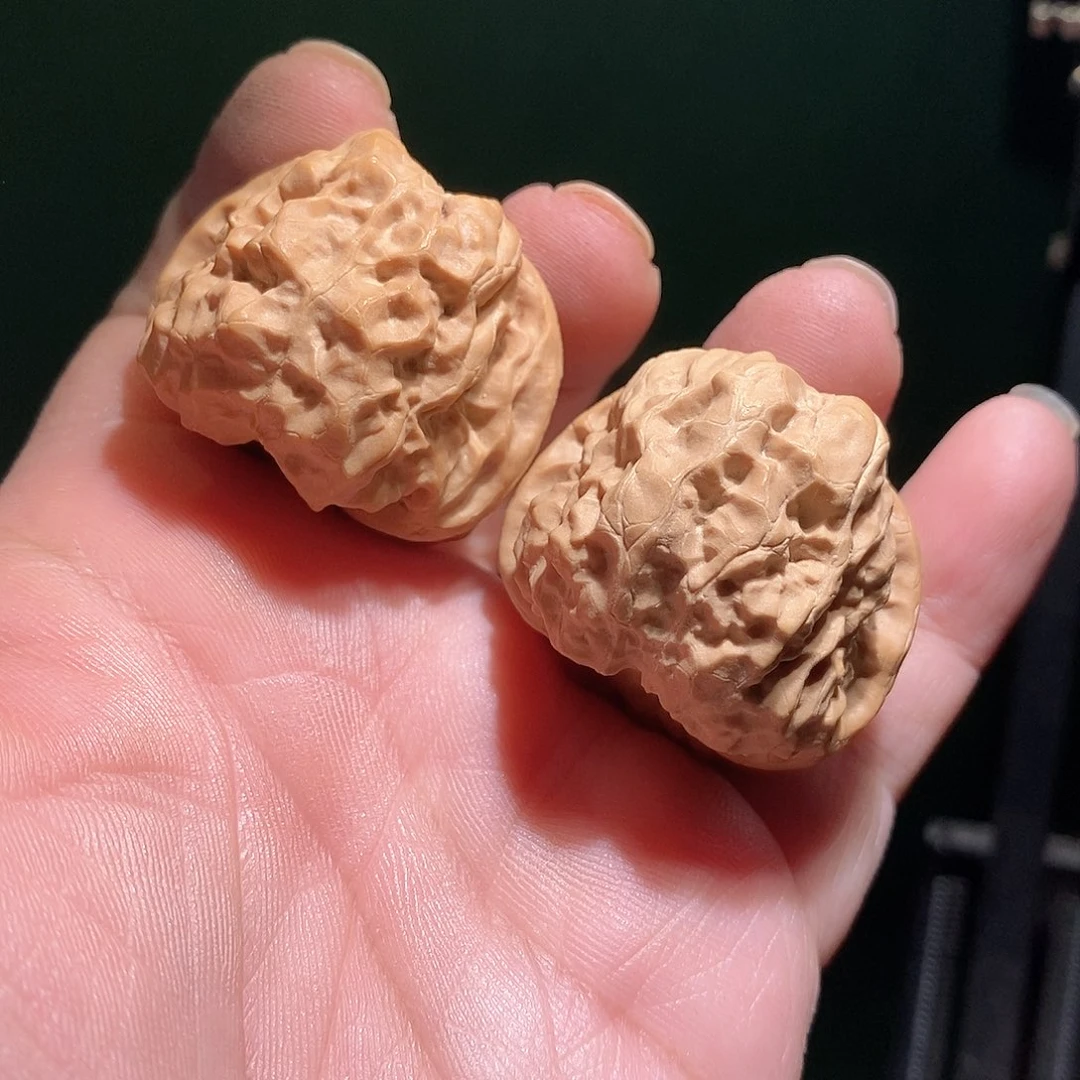 把件文玩核桃40肚蛤蟆头