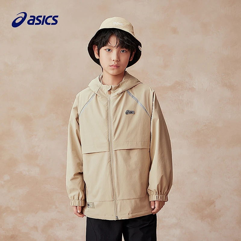【Teflon三防科技】Asics/亚瑟士童装2025年春外套331251053021