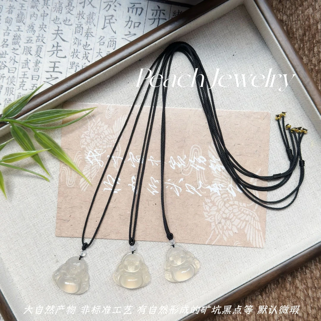 玛瑙佛公可调节项链 T-MN47 多样性发一颜色微差