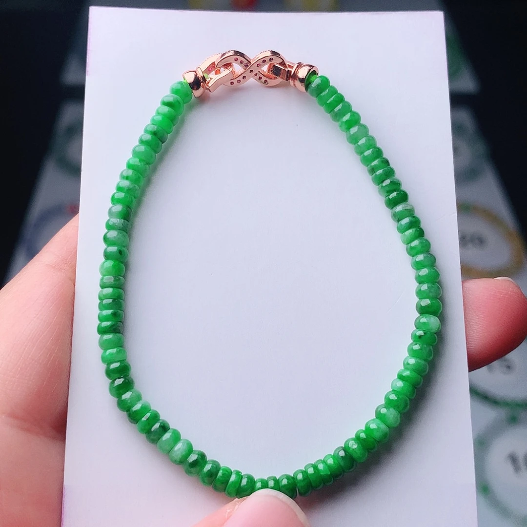 翡翠未镶嵌手链翡翠
