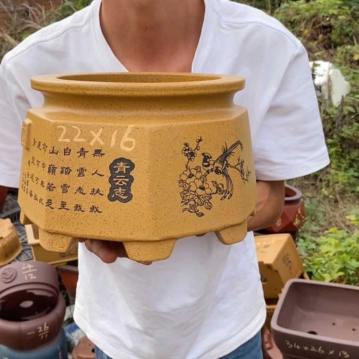 花盆紫砂紫砂特价包邮