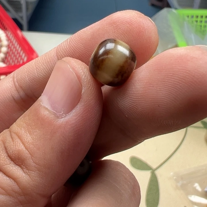 白玉菩提吊坠黑色0327