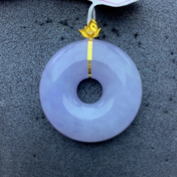 翡翠18K金镶嵌手链翡翠