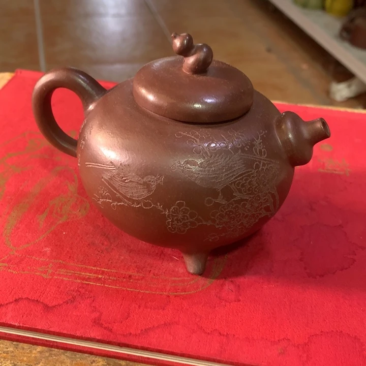 紫砂茶壶原矿手工195