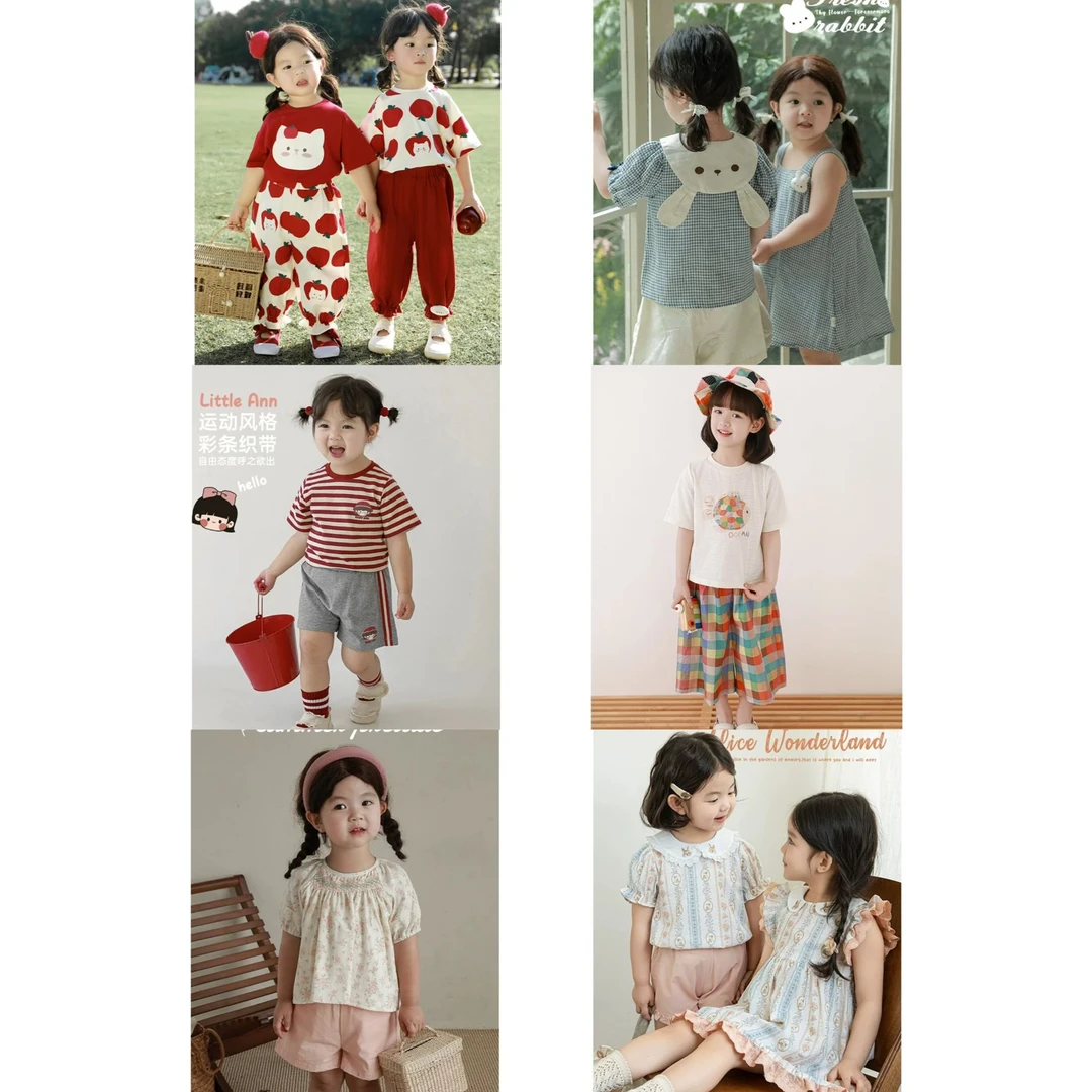 【现货套装】幼悠夏季女童洋气套装汉服潮儿童宝宝