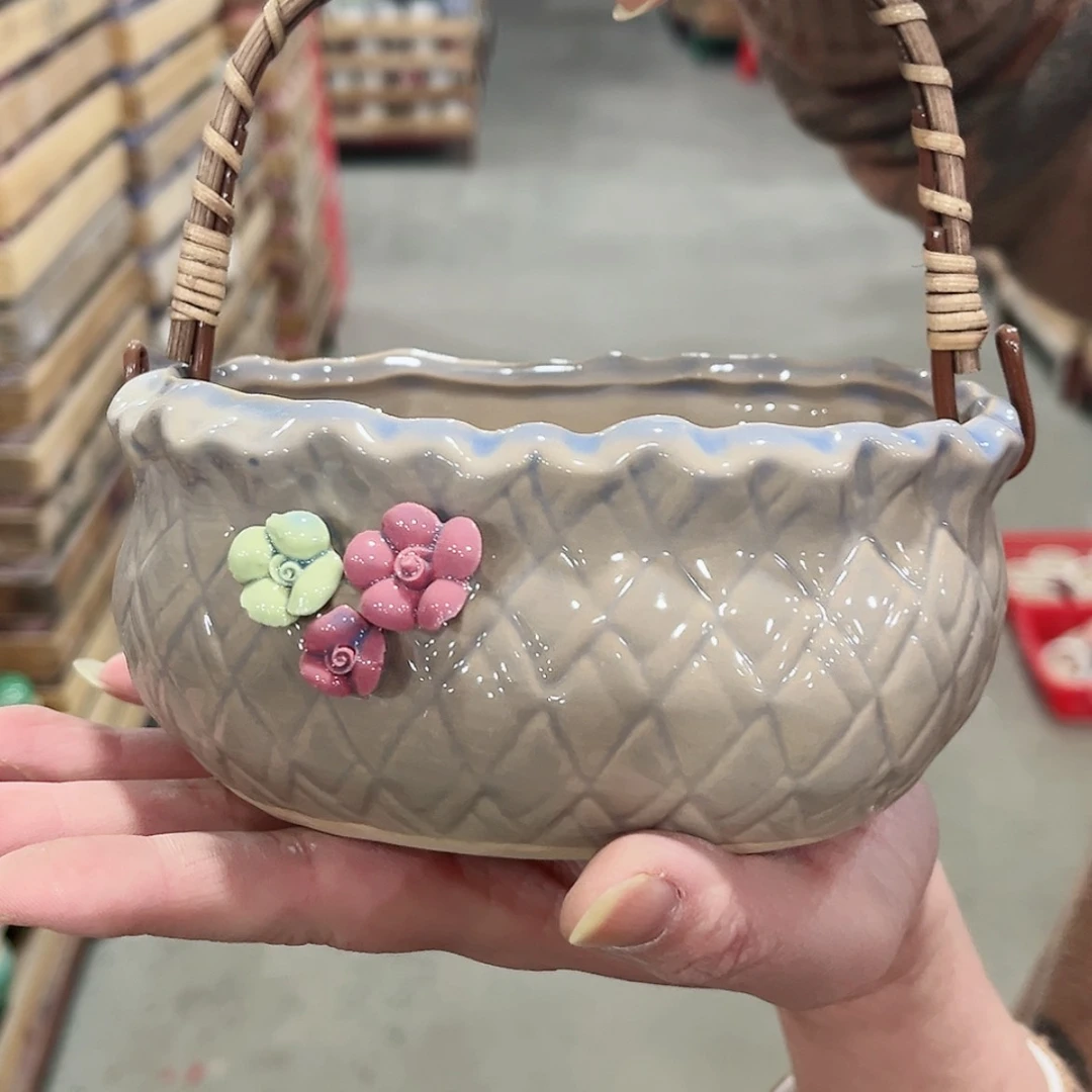 【闪购商品】陶瓷陶瓷多肉植物花盆