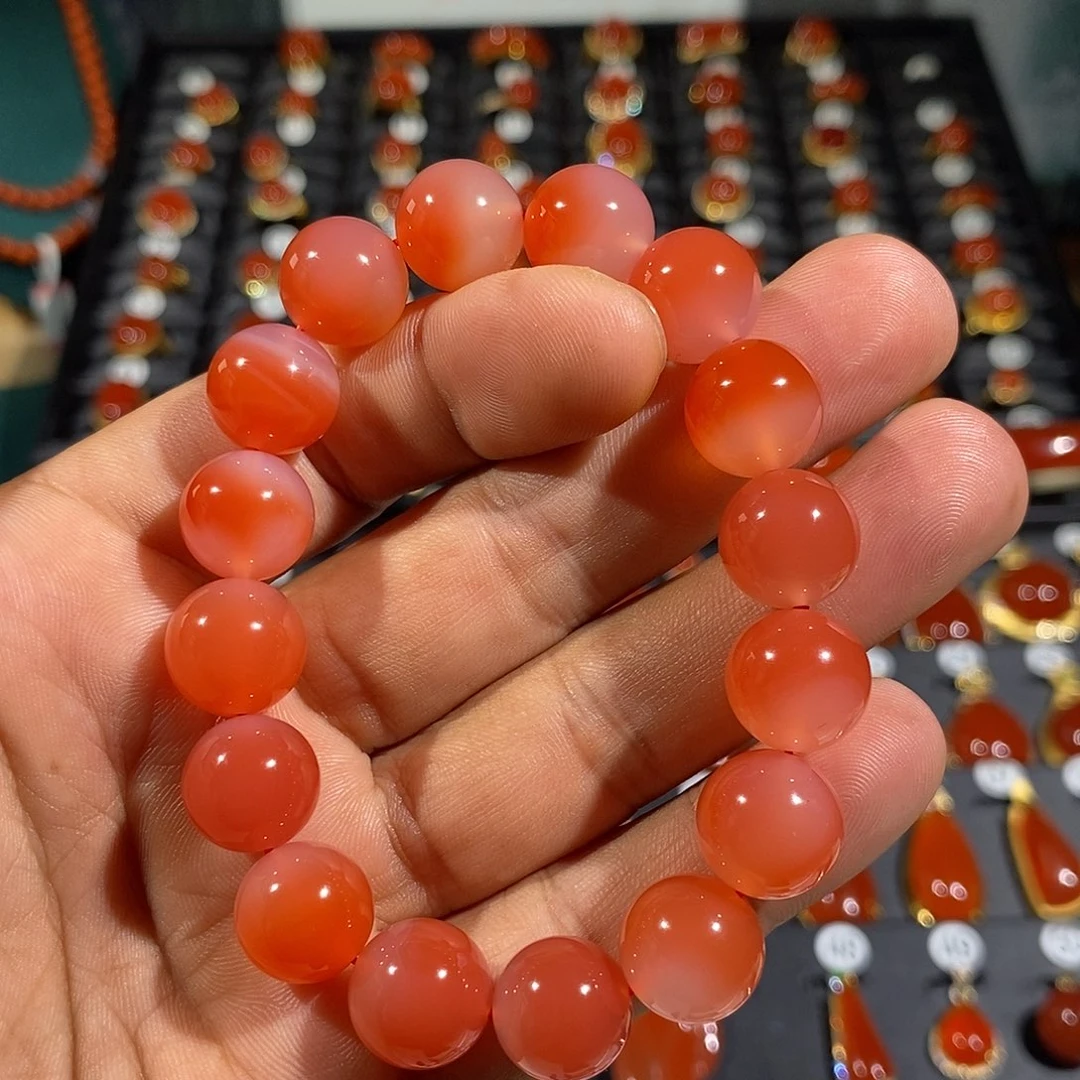 未镶嵌手链南红玛瑙